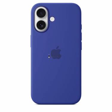 Apple iPhone 16 Silicone Case with MagSafe Ultramarine (Seasonal)